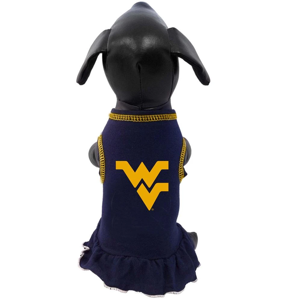 West Virginia Pet Cheer Dress