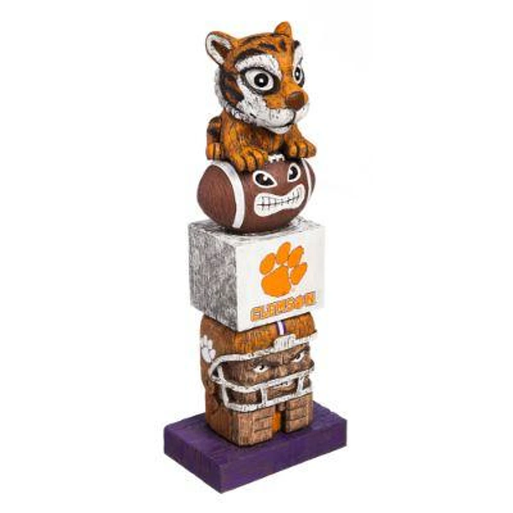 Clemson Tiki Totem Statue