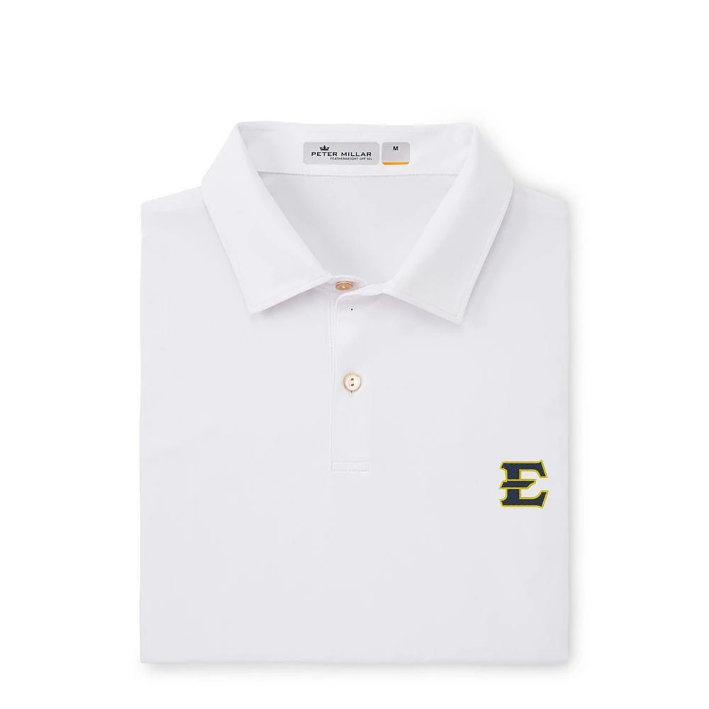 ETSU Peter Millar Featherweight Melange Polo
