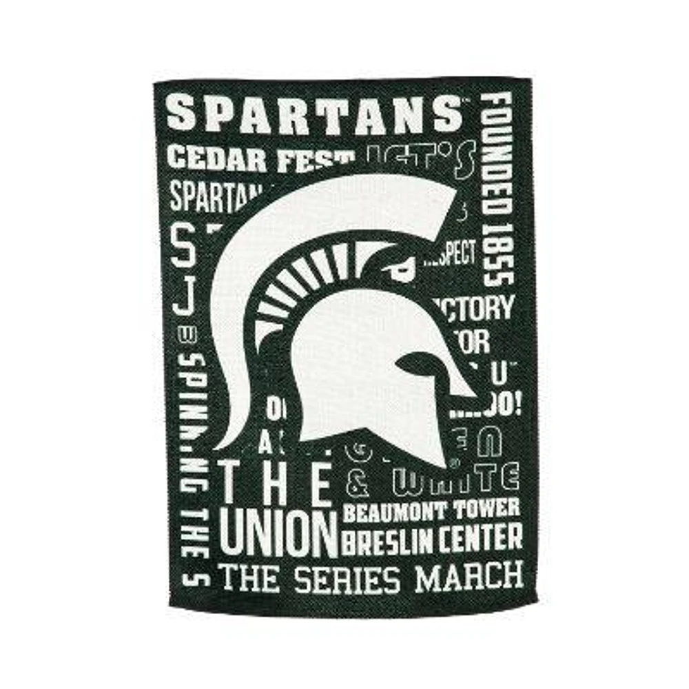MSU Fan Rules House Flag