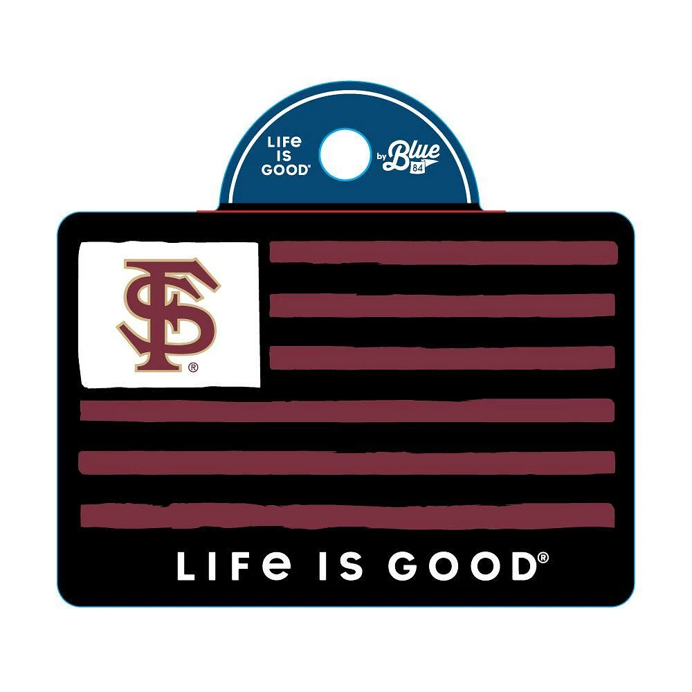 Florida State Life is Good Flag Decal