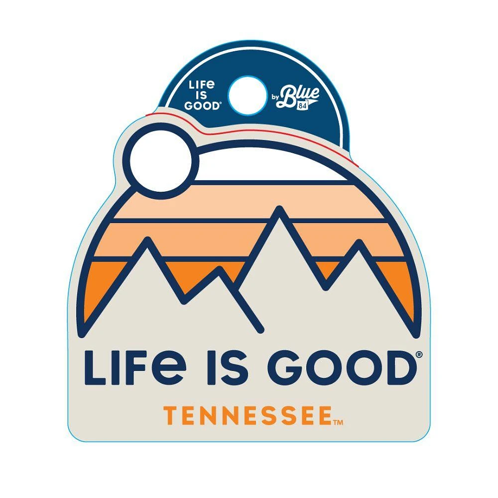 Tennessee Life is Good Mountain Decal