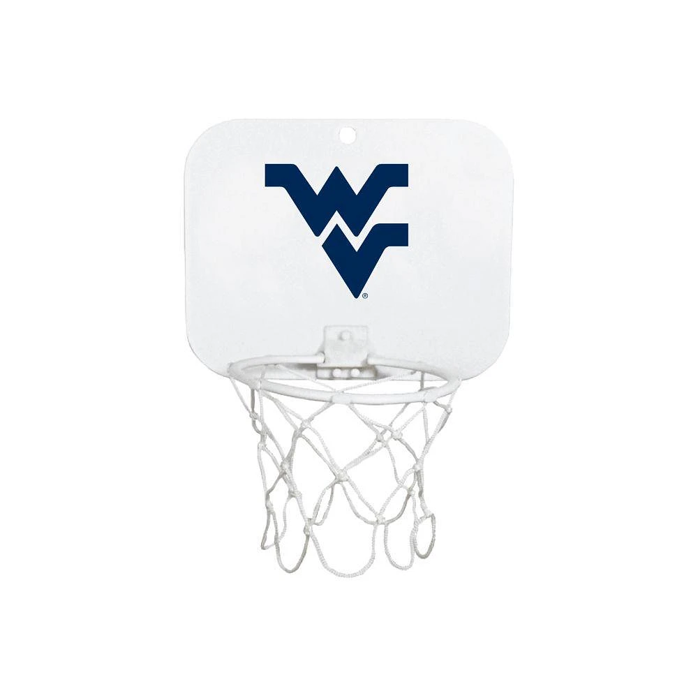 West Virginia Basketball Hoop with Foam Ball