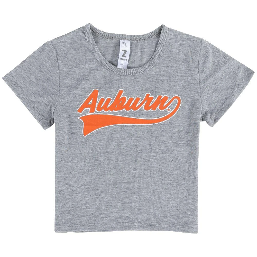 Auburn Zoozatz YOUTH Crop Short Sleeve Tee