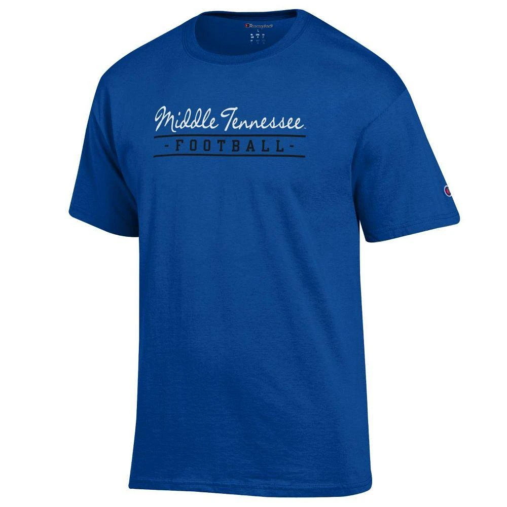 MTSU Champion Women's Script Bar Football Tee