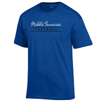 MTSU Champion Women's Script Bar Football Tee