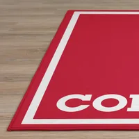 Nebraska Team Rug (20in x 30in)