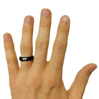 Virginia Tech Groove Ring (Thin)