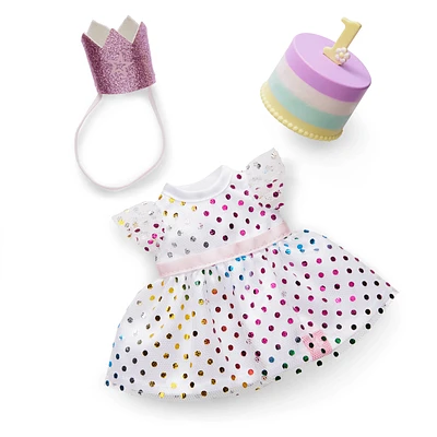 Little Bitty Baby™ First Birthday Celebration Set for 7.75-inch Dolls