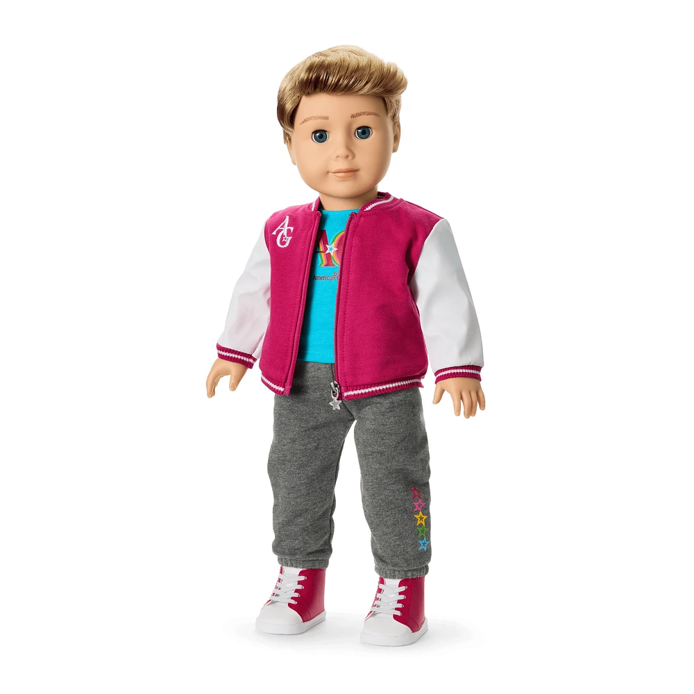 Truly Me™ 18-inch Doll #104 with straight caramel hair