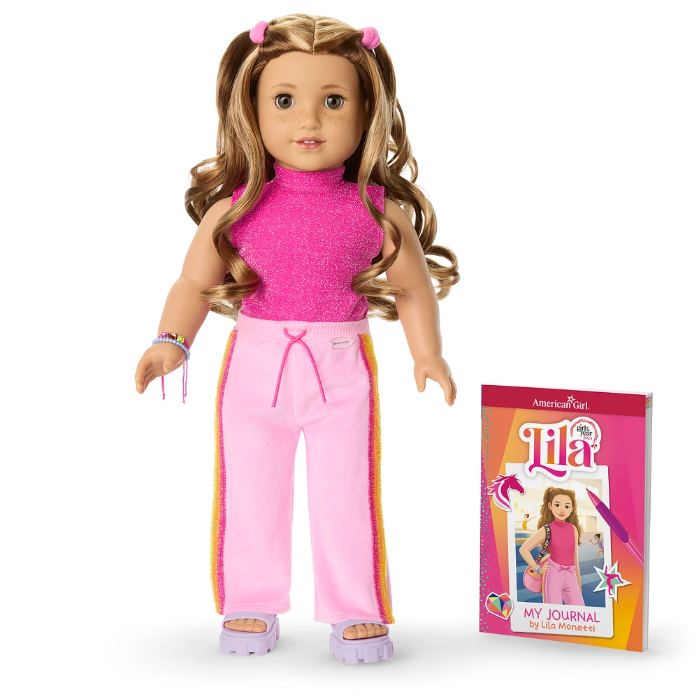Lila™ 18-inch Doll & Journal (Girl of the Year™ 2024)