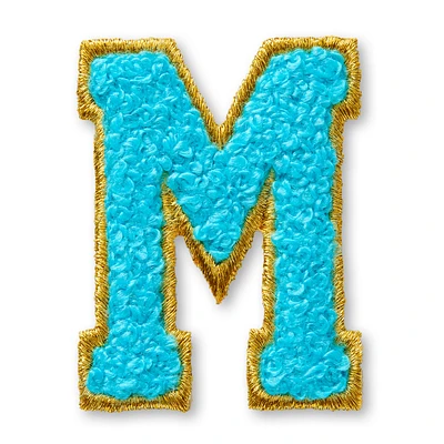 AG™ Letter M Stick-On Patch