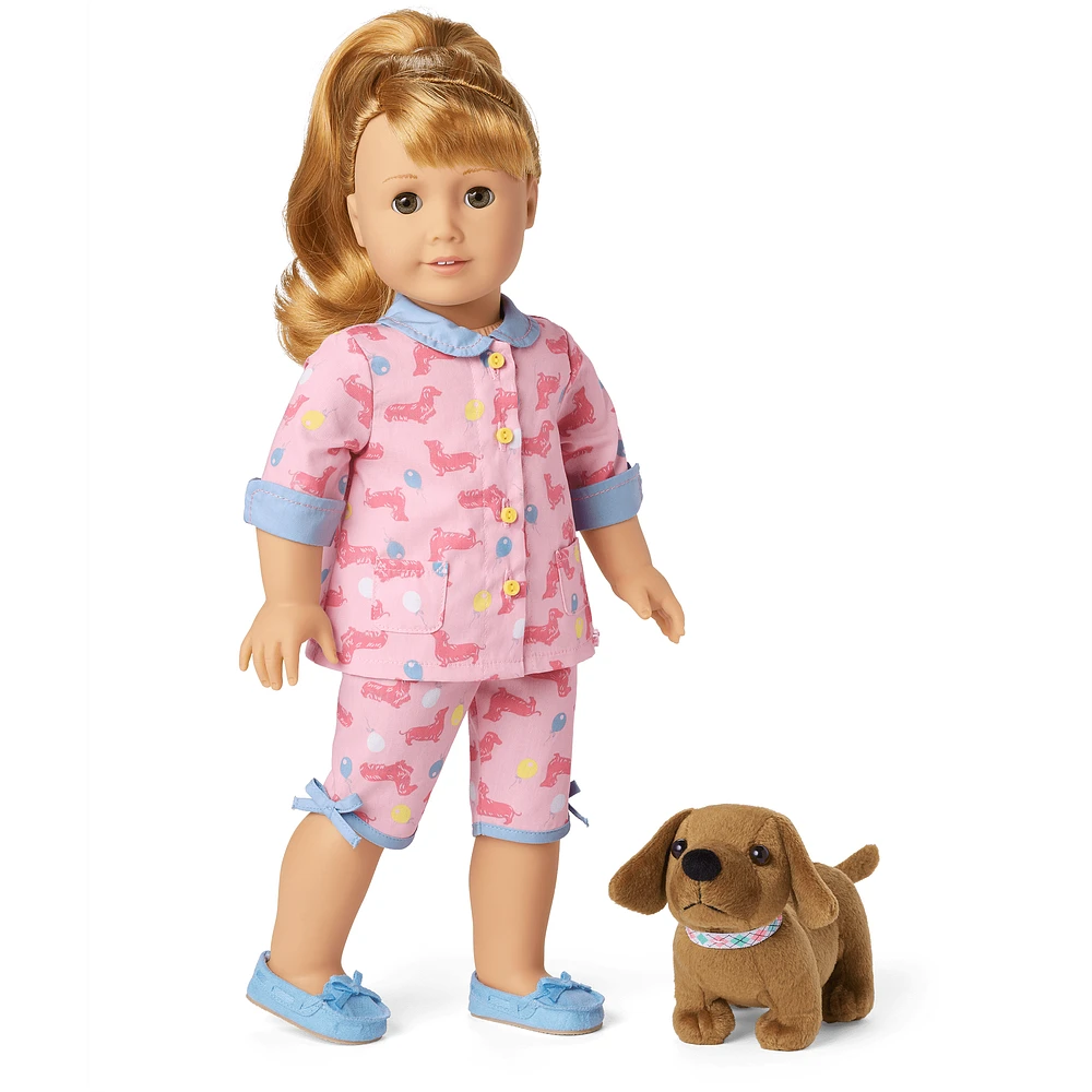 Maryellen’s™ Dachshund Pajamas & Dog (Historical Characters)