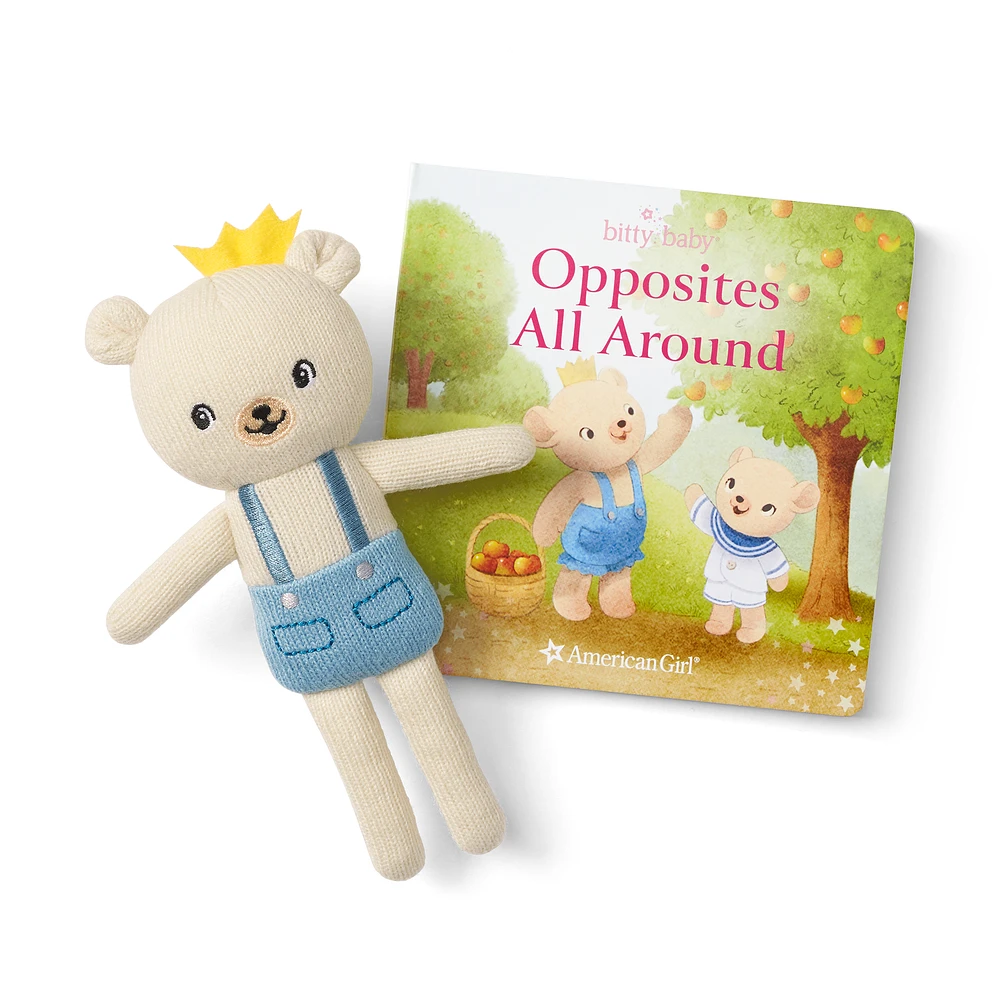 Bitty’s™ Bear Friend & Opposites All Around Board Book