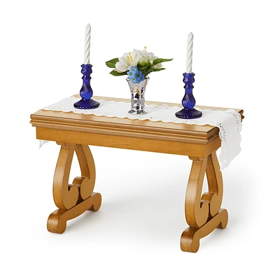 Rebecca’s™ Parlor Table for 18-inch Dolls (Historical Characters)