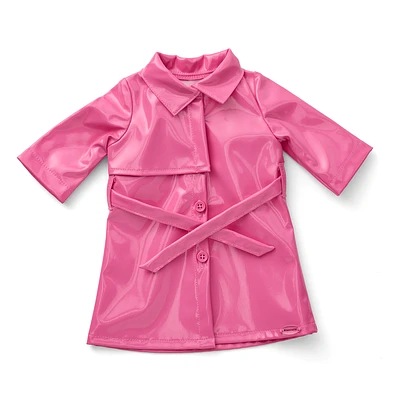 American Girl® x Something Navy Perfectly Pink Trench for 18-inch Dolls