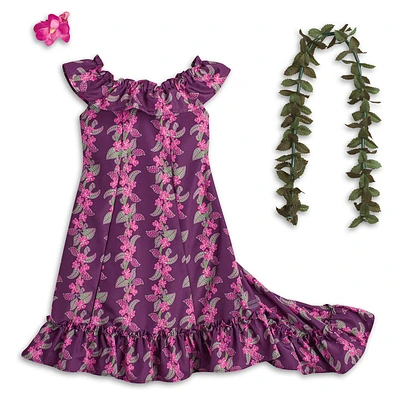 Nanea's Holoku Dress for 18-inch Dolls (Historical Characters)