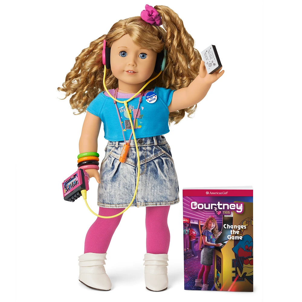 Courtney Moore™ 18-inch Doll, Book & Accessories (Historical Characters)