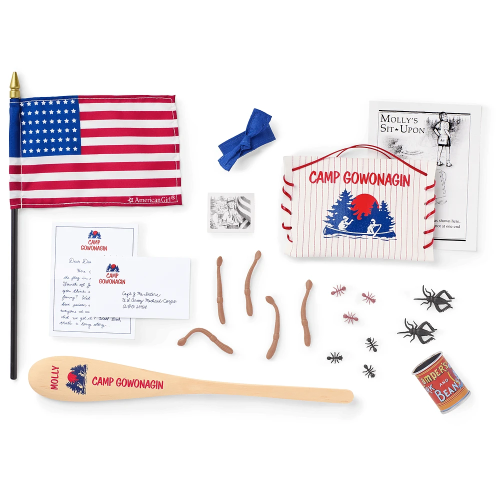 Molly’s™ Camp Gowonagin Accessories for 18-inch Dolls