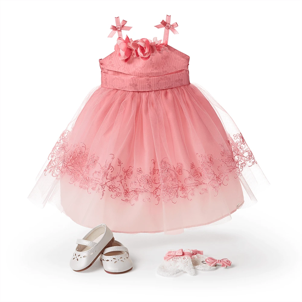 Maryellen’s™ Pretty Pink Dress for 18-inch Dolls (Historical Characters)