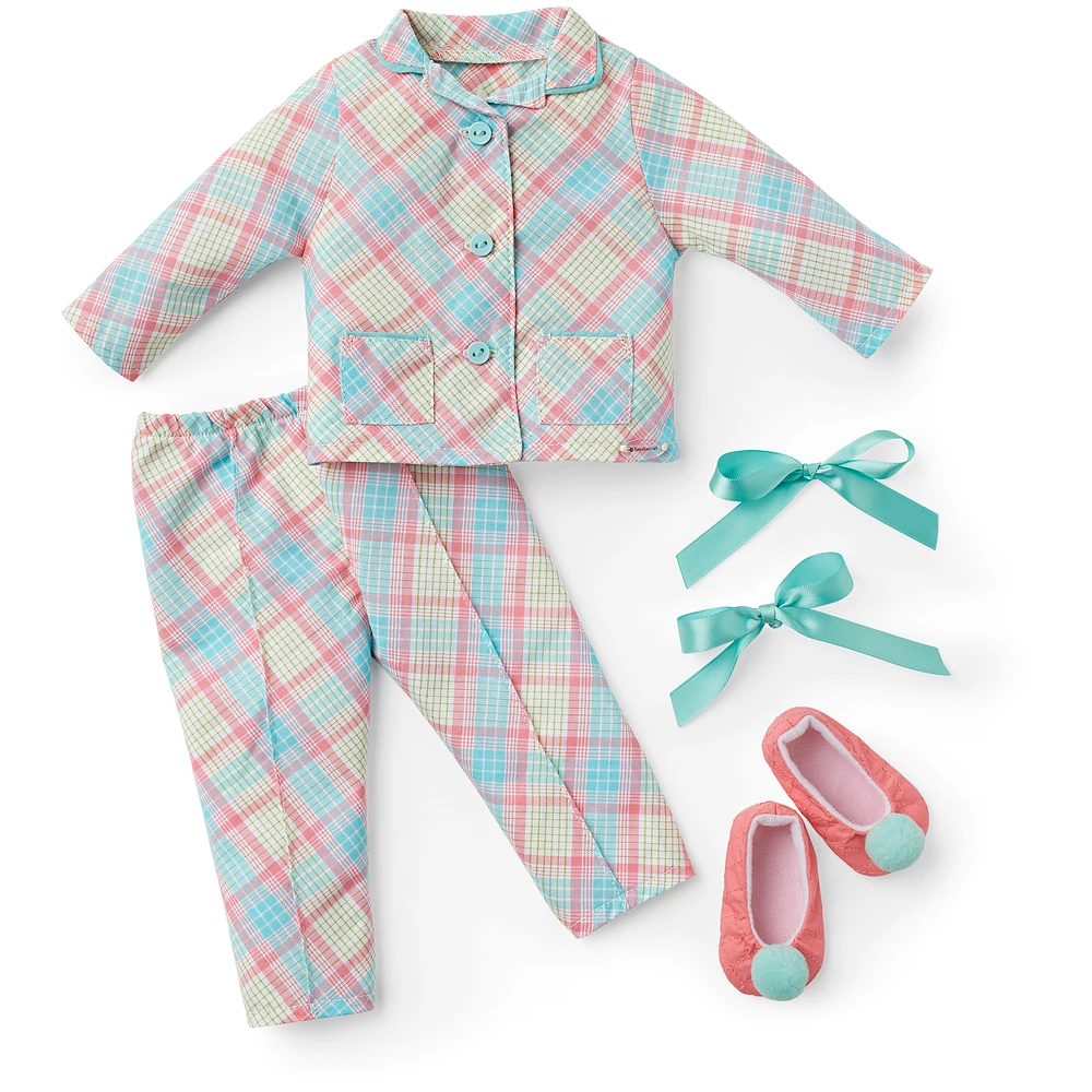 Melody’s™ Plaid Pajamas for 18-inch Dolls (Historical Characters)