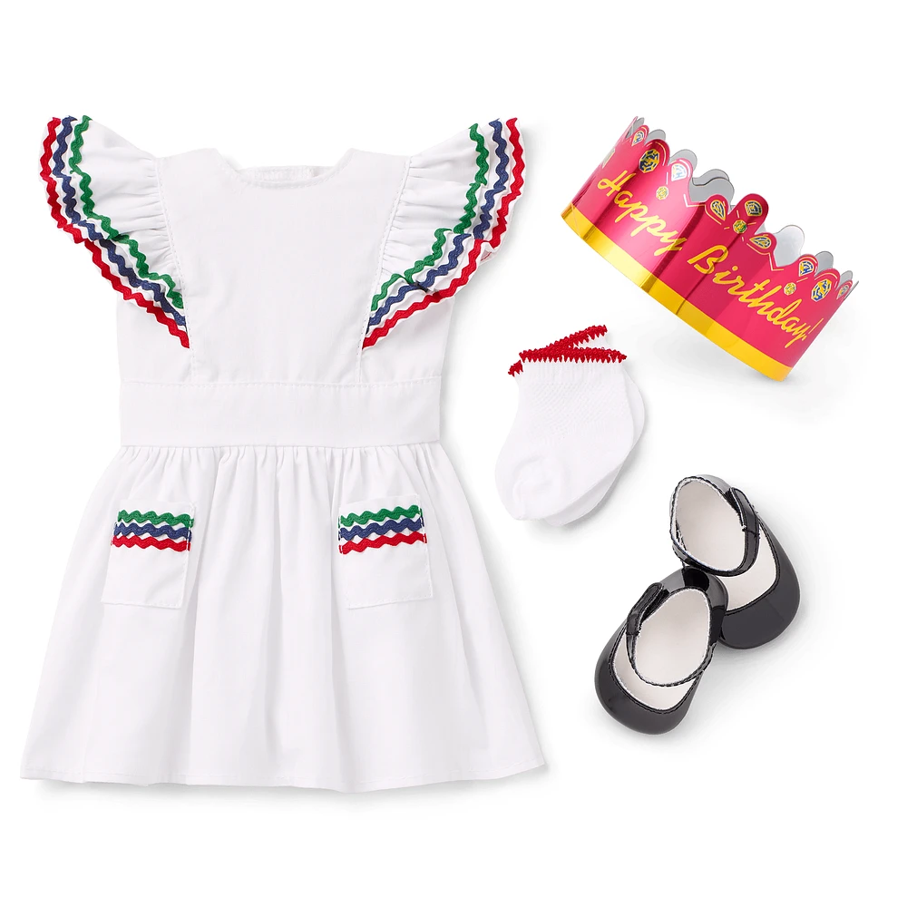 Molly’s™ Birthday Outfit for 18-inch Dolls