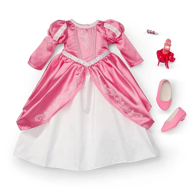 American Girl® Disney Princess Ariel Castle Ball Gown, Sebastian & Accessories for 18-inch Dolls