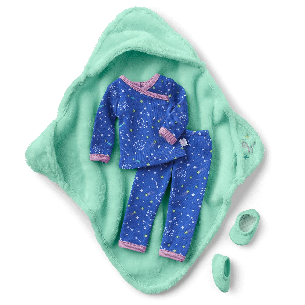 Starry Sky Pajamas for WellieWishers™ Dolls