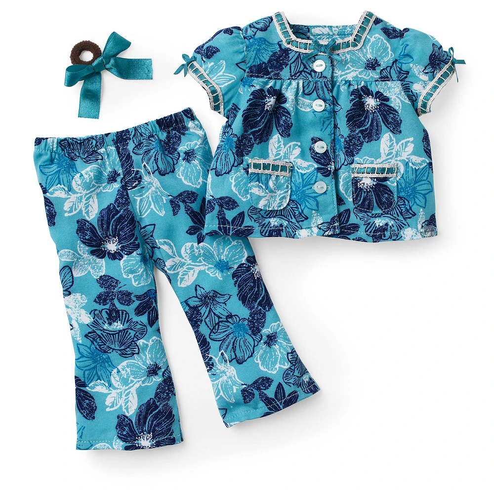 Nanea’s™ Floral Pajamas for 18-inch Dolls (Historical Characters)