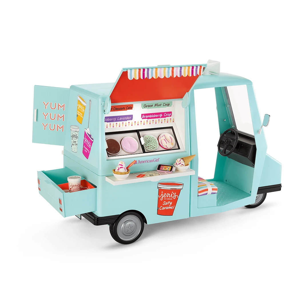 American Girl® x Jeni's Full of Flavor Ice Cream Truck for 18-inch Dolls