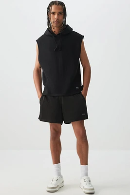 Ardene Man Athletic Shorts For Men in Black | Size Small | Polyester