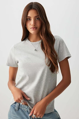 Ardene Short Relax T-Shirt in | Size | 100% Cotton
