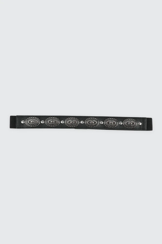 Ardene Western Waist Belt in Black | Size