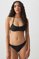 Ardene Cheeky Bikini Bottom in | Size | Polyester/Nylon/Elastane | Microfiber