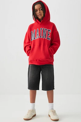 Ardene Kids Elastic Waist Jorts in | Size | Polyester/Cotton