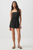 Ardene Basic Super Soft Romper in | Size | Polyester/Elastane | Eco-Conscious