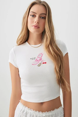 Ardene Graphic Baby T-Shirt in | Size | Cotton/Elastane