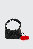 Ardene Kids Shoulder Bag with Keychain in | Faux Leather