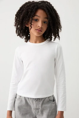Ardene Kids Long Sleeve T-Shirt in | Size | Cotton/Elastane | Eco-Conscious