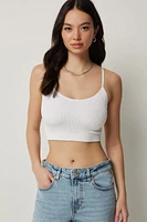Ardene Basic Ultra Crop Seamless Tank in | Size | Nylon/Elastane