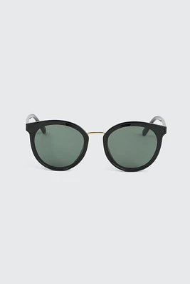 Ardene Clubmaster Sunglasses in Black
