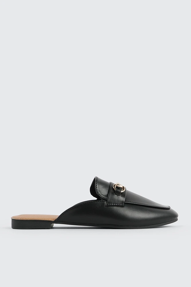 Ardene Loafer Mules in | Size | Faux Leather | Eco-Conscious