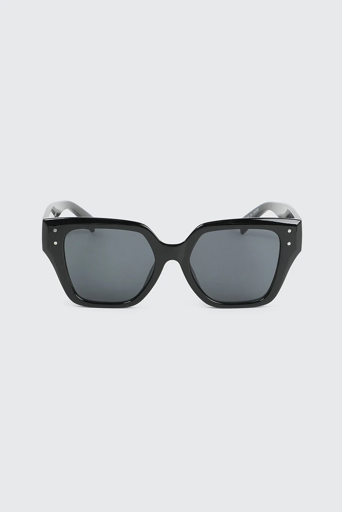 Ardene Square Sunglasses in Black