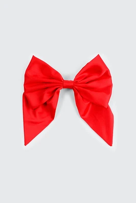 Ardene Large Satin Bow Barrette in