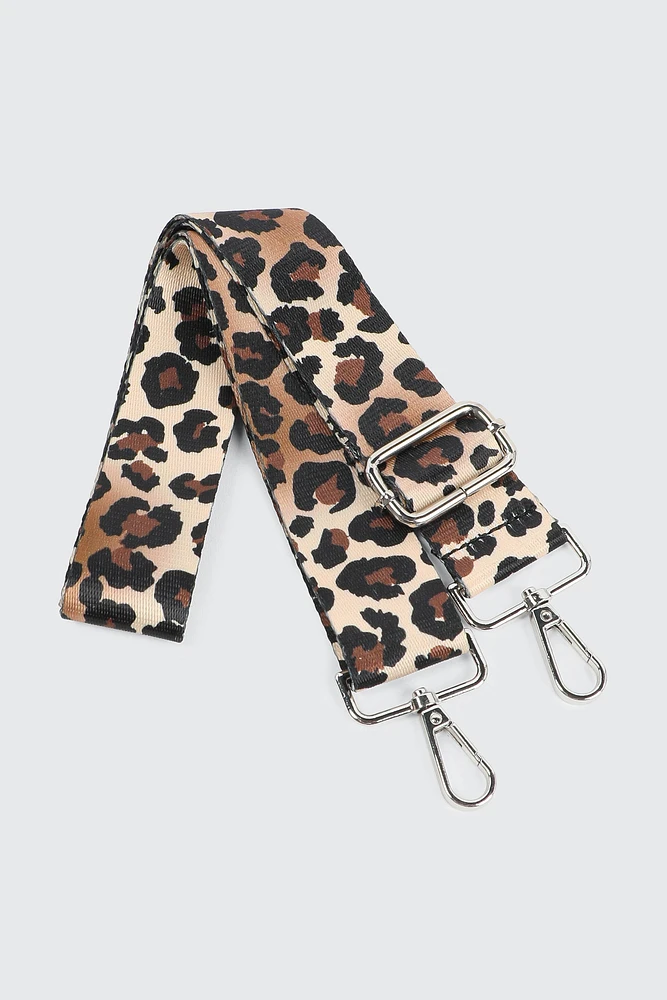 Ardene Printed Adjustable Crossbody Strap in | Polyester