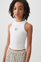 Ardene Kids Super Soft Tank Top in White | Size | Polyester/Spandex