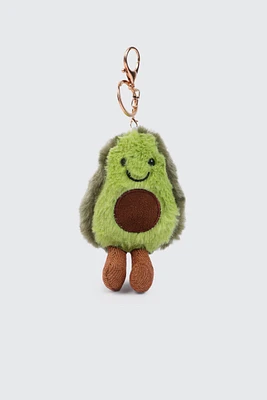 Ardene Plushie Avocado Charm in Khaki