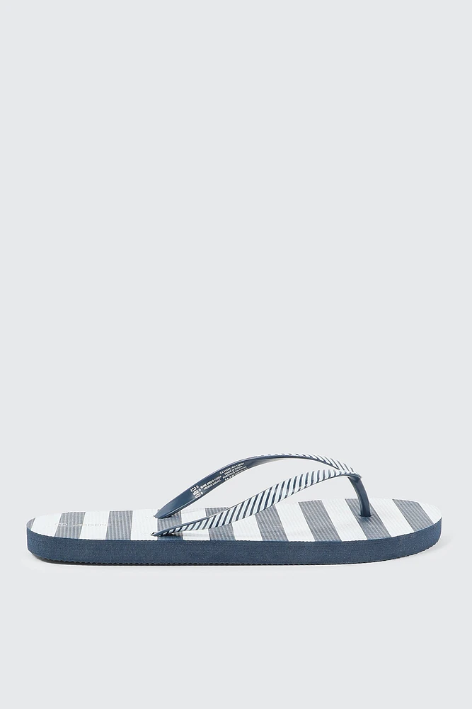 Ardene Printed Flip-Flops Sandals in | Size | Eco-Conscious