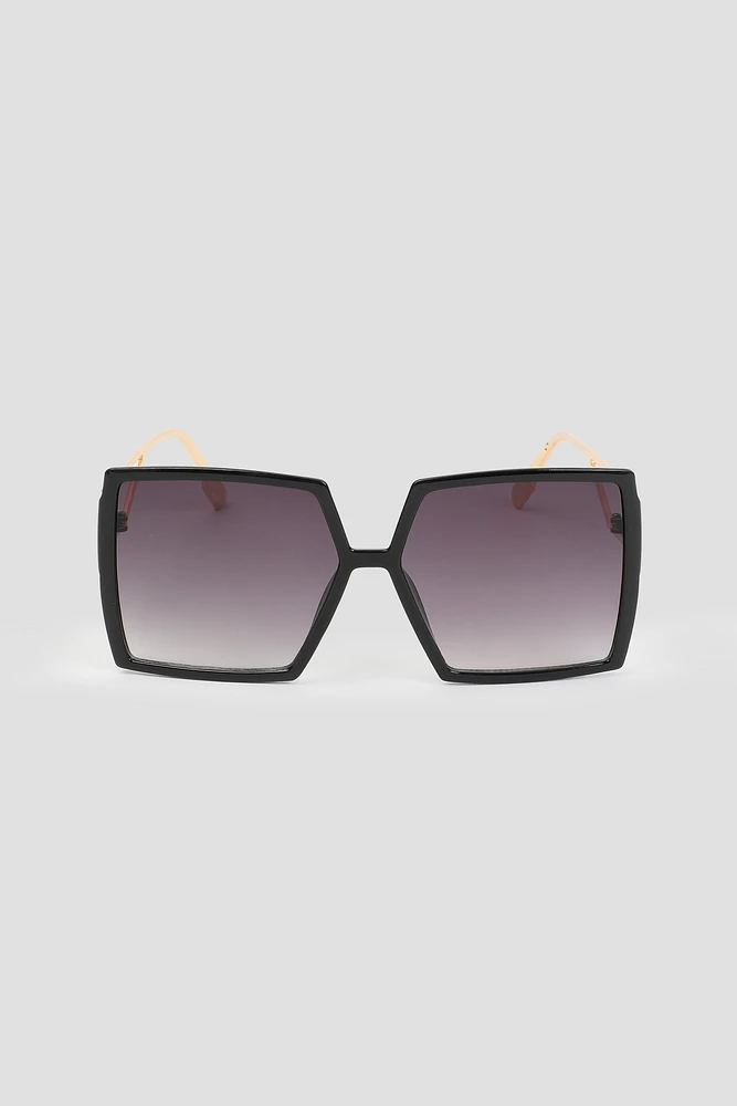Ardene Oversized Square Sunglasses in