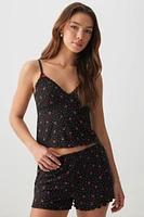 Ardene Printed Super Soft PJ Set in | Size | Polyester/Spandex | Eco-Conscious